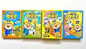 レア ポンポンポロロ 韓国語 DVD 4巻+CD1枚セット！뽀롱 뽀롱 뽀로로 619TCnZ+MOL._AC_UF350,